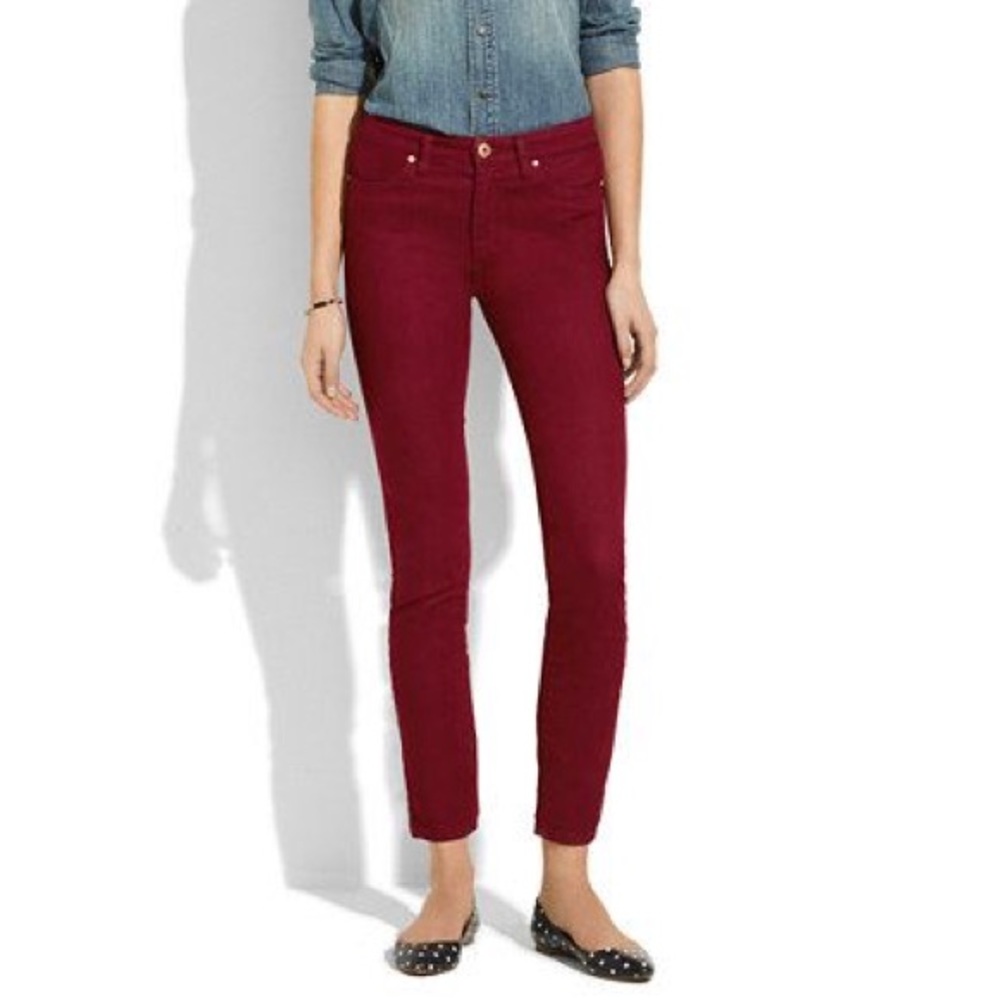 Madewell Red Pants